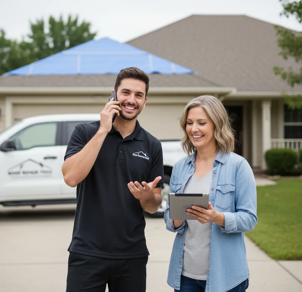 Modern Solutions Roof Repair customer support in Sanborn